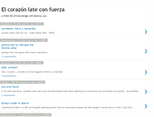 Tablet Screenshot of elcorazonlateconfuerza.blogspot.com