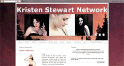 Desktop Screenshot of kristenstewartnetwork.blogspot.com