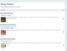 Tablet Screenshot of kitapnot.blogspot.com
