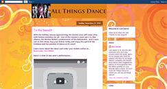Desktop Screenshot of danceboston.blogspot.com