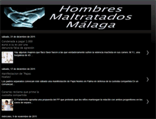 Tablet Screenshot of hombresmaltratadosmalaga.blogspot.com
