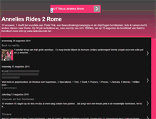 Tablet Screenshot of anneliesrides2rome.blogspot.com