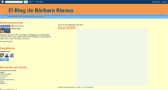 Desktop Screenshot of barblanco.blogspot.com