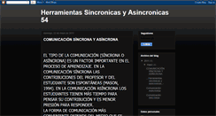 Desktop Screenshot of catedraunadistagrupo54.blogspot.com