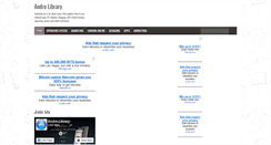 Desktop Screenshot of androlibrary.blogspot.com