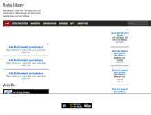 Tablet Screenshot of androlibrary.blogspot.com