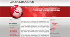 Desktop Screenshot of jafarforeducation.blogspot.com