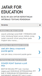 Mobile Screenshot of jafarforeducation.blogspot.com