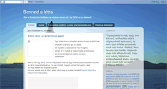 Desktop Screenshot of bennedaletra.blogspot.com