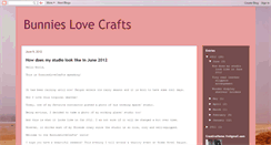 Desktop Screenshot of bunnieslovecrafts.blogspot.com