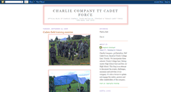 Desktop Screenshot of charliecocadets.blogspot.com