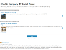Tablet Screenshot of charliecocadets.blogspot.com