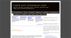 Desktop Screenshot of groupcpns.blogspot.com