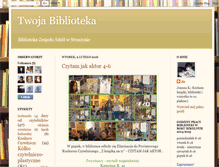 Tablet Screenshot of biblioteka-zs-straszyn.blogspot.com