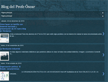 Tablet Screenshot of oscarprofesociales.blogspot.com
