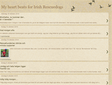 Tablet Screenshot of irishrescuedogs.blogspot.com