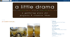 Desktop Screenshot of alittledramadesigns.blogspot.com