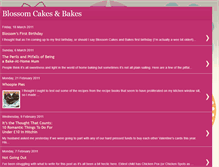 Tablet Screenshot of blossomcakesandbakes.blogspot.com