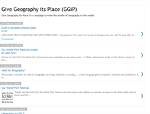 Tablet Screenshot of givegeographyitsplace.blogspot.com