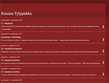 Tablet Screenshot of kuumatylypahka.blogspot.com