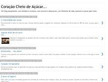 Tablet Screenshot of coracaocheiodeacucar.blogspot.com