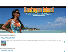 Tablet Screenshot of islandbantayan.blogspot.com