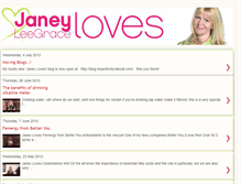 Tablet Screenshot of janeyloves.blogspot.com