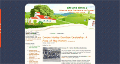 Desktop Screenshot of lifeandtimes2.blogspot.com