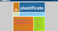Desktop Screenshot of plastificate.blogspot.com