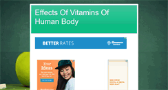 Desktop Screenshot of effectsvitamins.blogspot.com