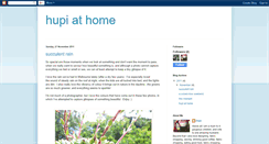 Desktop Screenshot of hupiathome.blogspot.com