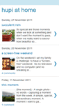 Mobile Screenshot of hupiathome.blogspot.com