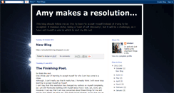 Desktop Screenshot of amymakesaresolution.blogspot.com