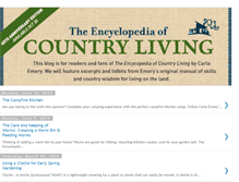 Tablet Screenshot of encyclopediacountryliving.blogspot.com