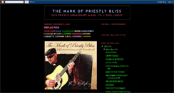 Desktop Screenshot of markofpriestlybliss.blogspot.com