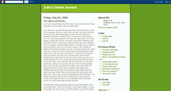 Desktop Screenshot of jliuonlinejournal.blogspot.com