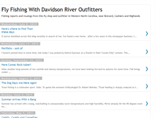 Tablet Screenshot of flyfishingreport.blogspot.com