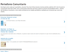 Tablet Screenshot of periodismocomunitario819.blogspot.com