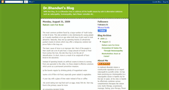 Desktop Screenshot of doctorbhandari.blogspot.com