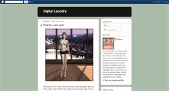 Desktop Screenshot of digitallaundry.blogspot.com