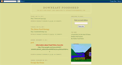 Desktop Screenshot of downeastfood.blogspot.com