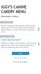 Mobile Screenshot of caninecakery.blogspot.com