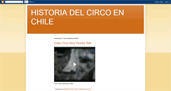 Desktop Screenshot of historiadelcircoenchileeladiojose.blogspot.com