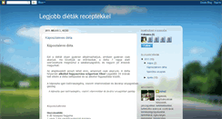 Desktop Screenshot of legjobbdietak.blogspot.com