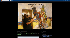 Desktop Screenshot of planethayden.blogspot.com