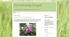 Desktop Screenshot of fortuitouslyfrugal.blogspot.com