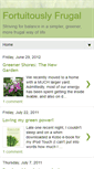 Mobile Screenshot of fortuitouslyfrugal.blogspot.com