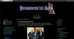 Desktop Screenshot of pensadoresdelsur.blogspot.com