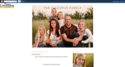 Desktop Screenshot of bmcallawayfamily.blogspot.com