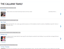 Tablet Screenshot of bmcallawayfamily.blogspot.com